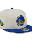Golden State Warriors Chrome Blue Localized State SP 9Fifty Snapback