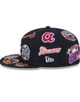 Atlanta Braves All Over Team Color 59Fifty Fitted