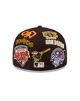 San Diego Padres All Over Team Color 59Fifty Fitted
