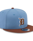 Detroit Tigers Faded Blue Dark Auburn Color Pack 9Fifty Snapback