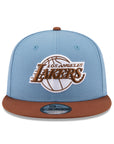 Los Angeles Lakers Faded Blue Dark Auburn Color Pack 9Fifty Snapback