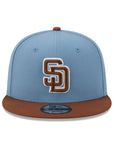 San Diego Padres Faded Blue Dark Auburn Color Pack 9Fifty Snapback