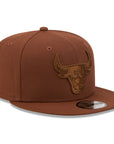 Chicago Bulls Dark Auburn Tonal Color Pack 9Fifty Snapback