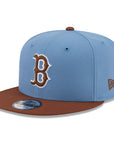 Boston Red Sox Faded Blue Dark Auburn Color Pack 9Fifty Snapback