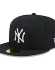 New York Yankees Rhinestone Badge Black 59Fifty Fitted