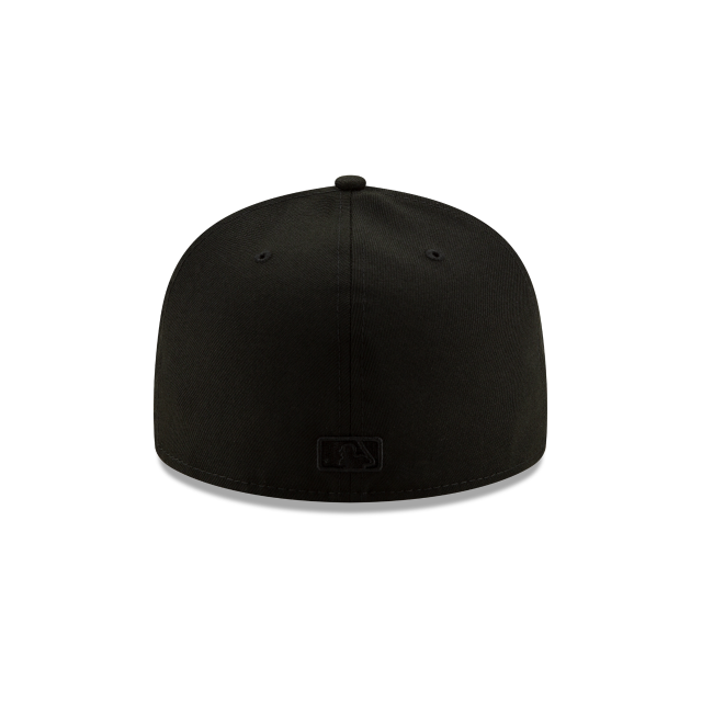 San Diego Padres MLB Basic Black on Black 59Fifty Fitted