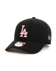 Los Angeles Dodgers Black On Pink 9Twenty Adjustable Strapback