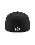 CrownMinded X LA Arabic City Skyline SP Black On White 59Fifty Fitted