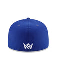 CrownMinded X Los Angeles Arabic Calligraphy Est. 1781 SP Royal On White 59Fifty Fitted