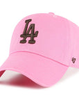 Los Angeles Dodgers Rose On Brown '47 Brand Clean Up
