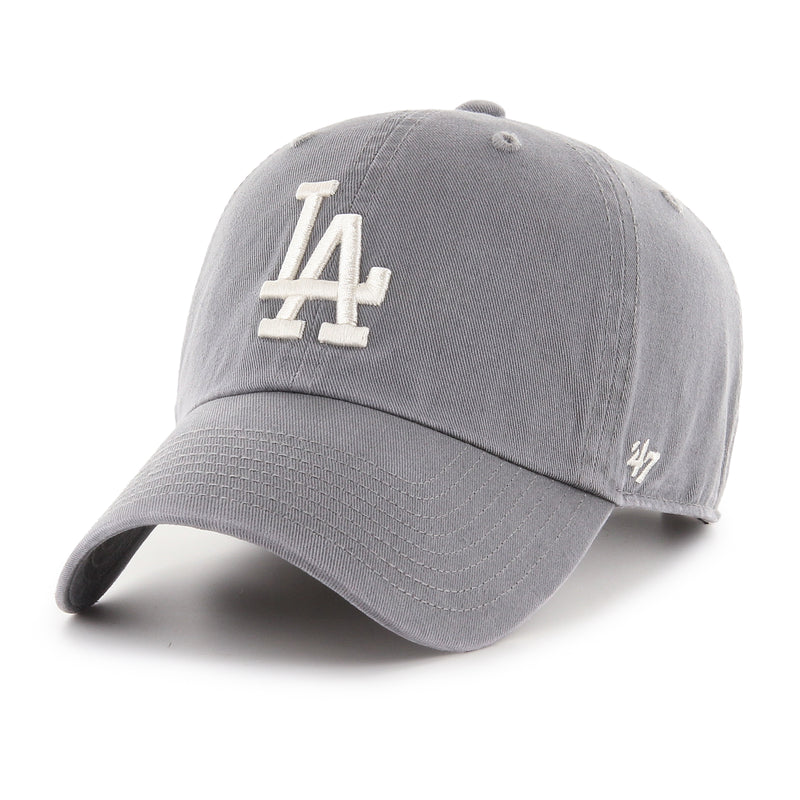 Los Angeles Dodgers Gray On White '47 Brand Clean Up