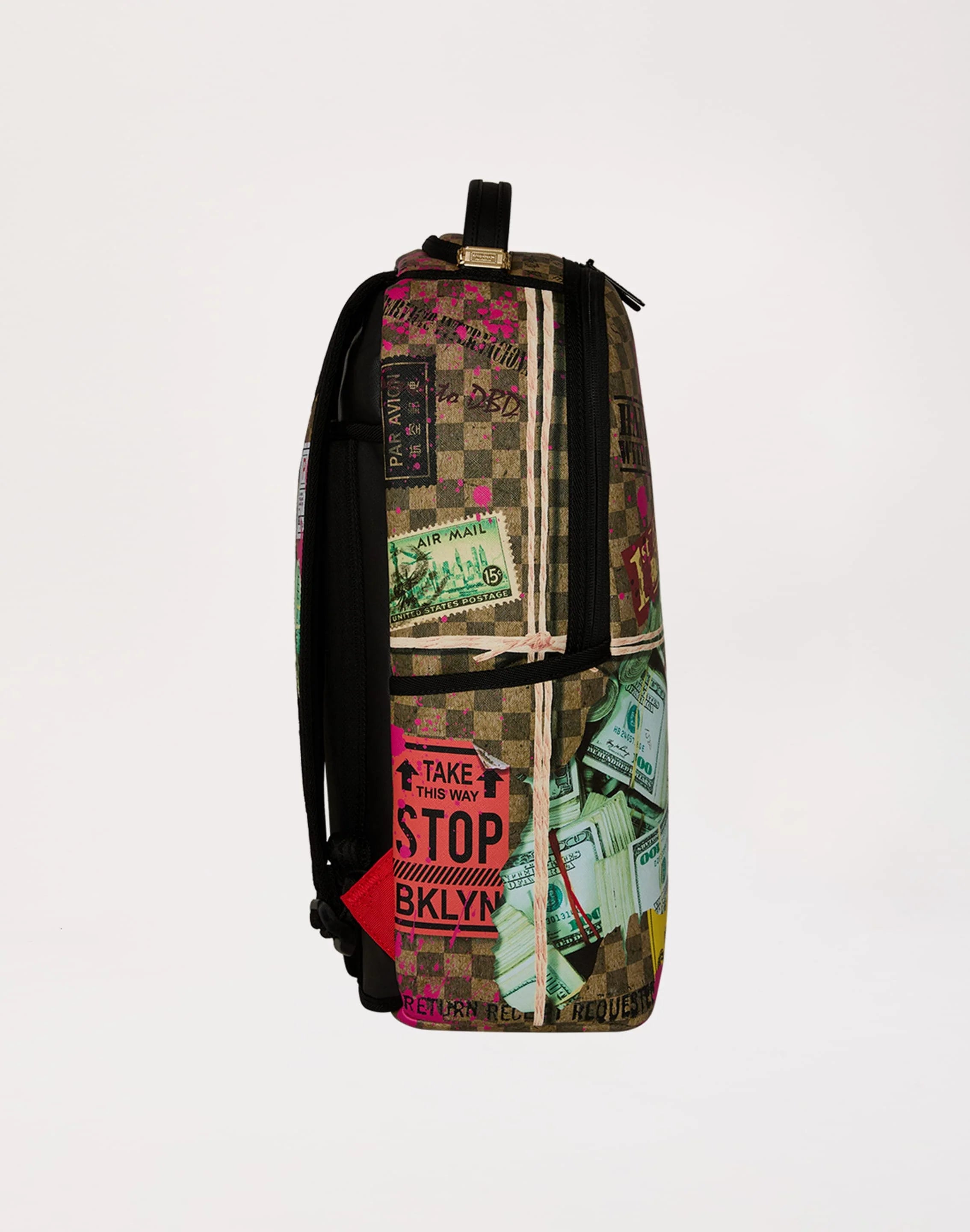 SprayGround Torn Packaging RMX DLXSV Backpack – CROWN MINDED