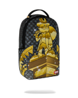 SprayGround Monopoly Get The Gold Statue DLXSV Backpack