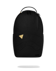 SprayGround Blacked Out Embossed Gold Tooth DLXSV Backpack