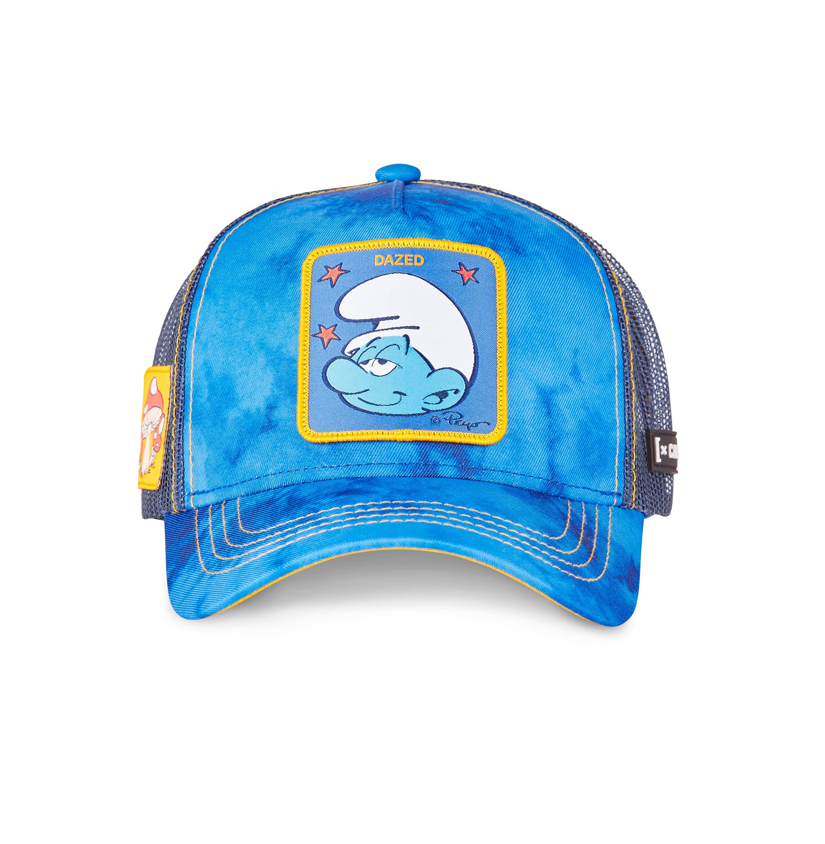 ★2025SS新作★WKNDRS X SMURFS★WORKER CAP CAPSLAB [X] Trucker Hat The Smurfs One Size Fits All
