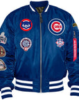 New Era X Alpha Industries Chicago Cubs Bomber Jacket