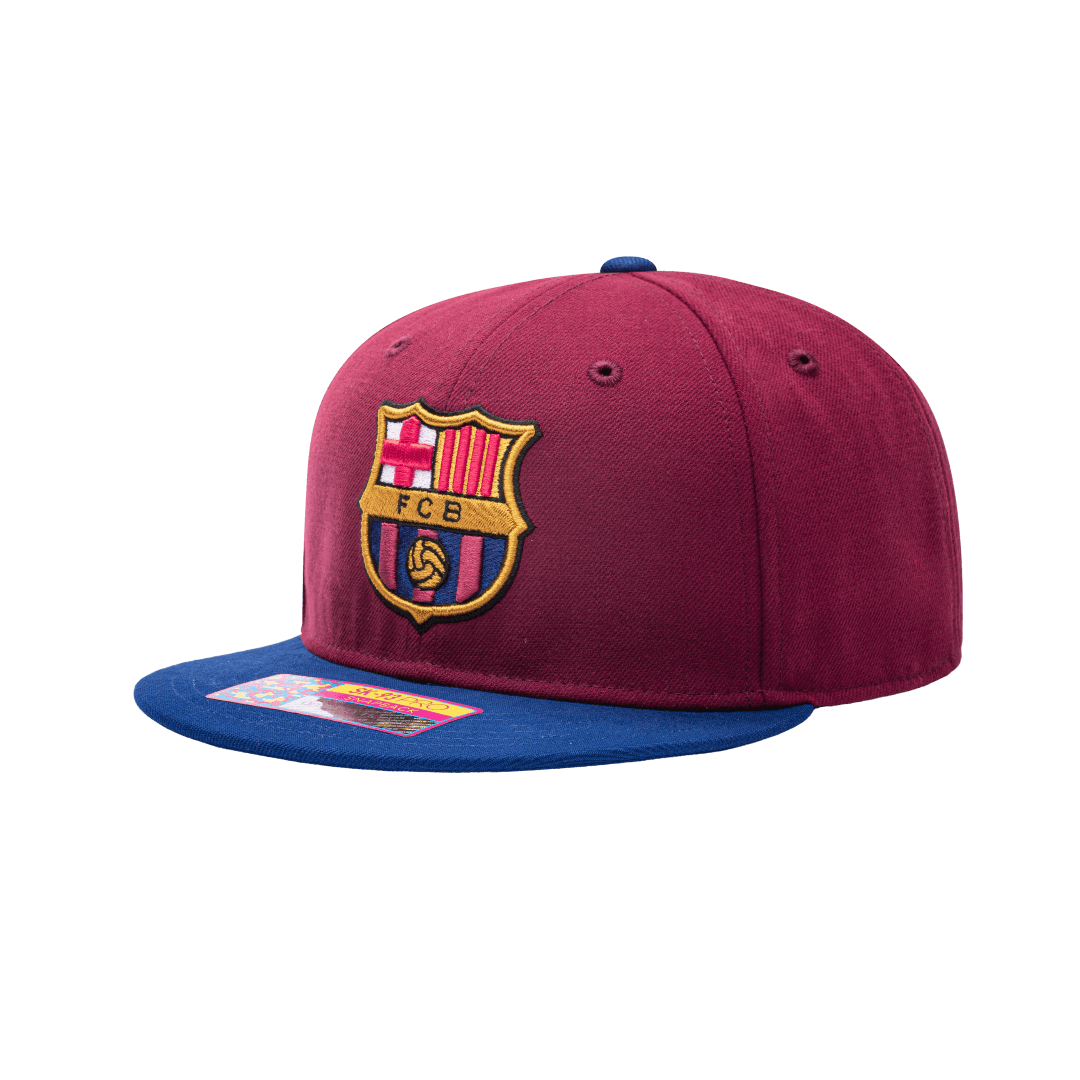 FC Barcelona Football Team Snapback – CROWN MINDED