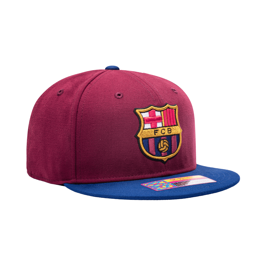 FC Barcelona Football Team Snapback – CROWN MINDED