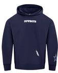 Pro Standard Dallas Cowboys Wingspan Drop Shoulder Navy Hoody