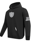 Pro Standard Las Vegas Raiders Reverse French Terry Drop Shoulder Black Hoody