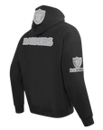 Pro Standard Las Vegas Raiders Reverse French Terry Drop Shoulder Black Hoody