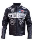 Pro Standard Las Vegas Raiders Moto Jacket
