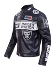 Pro Standard Las Vegas Raiders Moto Jacket