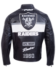 Pro Standard Las Vegas Raiders Moto Jacket