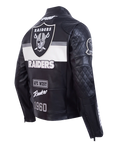 Pro Standard Las Vegas Raiders Moto Jacket