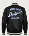 Starter Los Angeles Dodgers 2025 World Series Champions 9x Black Satin Jacket