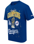 Pro Standard Los Angeles Dodgers 2025 World Series Champions Blue Tee