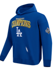 Pro Standard Los Angeles Dodgers 2025 World Series Champions Drop Shoulder Blue Hoody