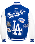 Pro Standard Los Angeles Dodgers DIY Pick Stitch Wool Varsity Jacket