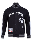 Pro Standard New York Yankees Pro Game Day Double Knit Black Jacket