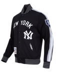 Pro Standard New York Yankees Pro Game Day Double Knit Black Jacket