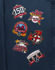 Starter Atlanta Braves Satin Full-Snap Varsity Jacket