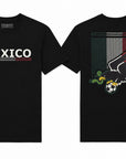 Mexico Eagle Graphic Tee – Black
