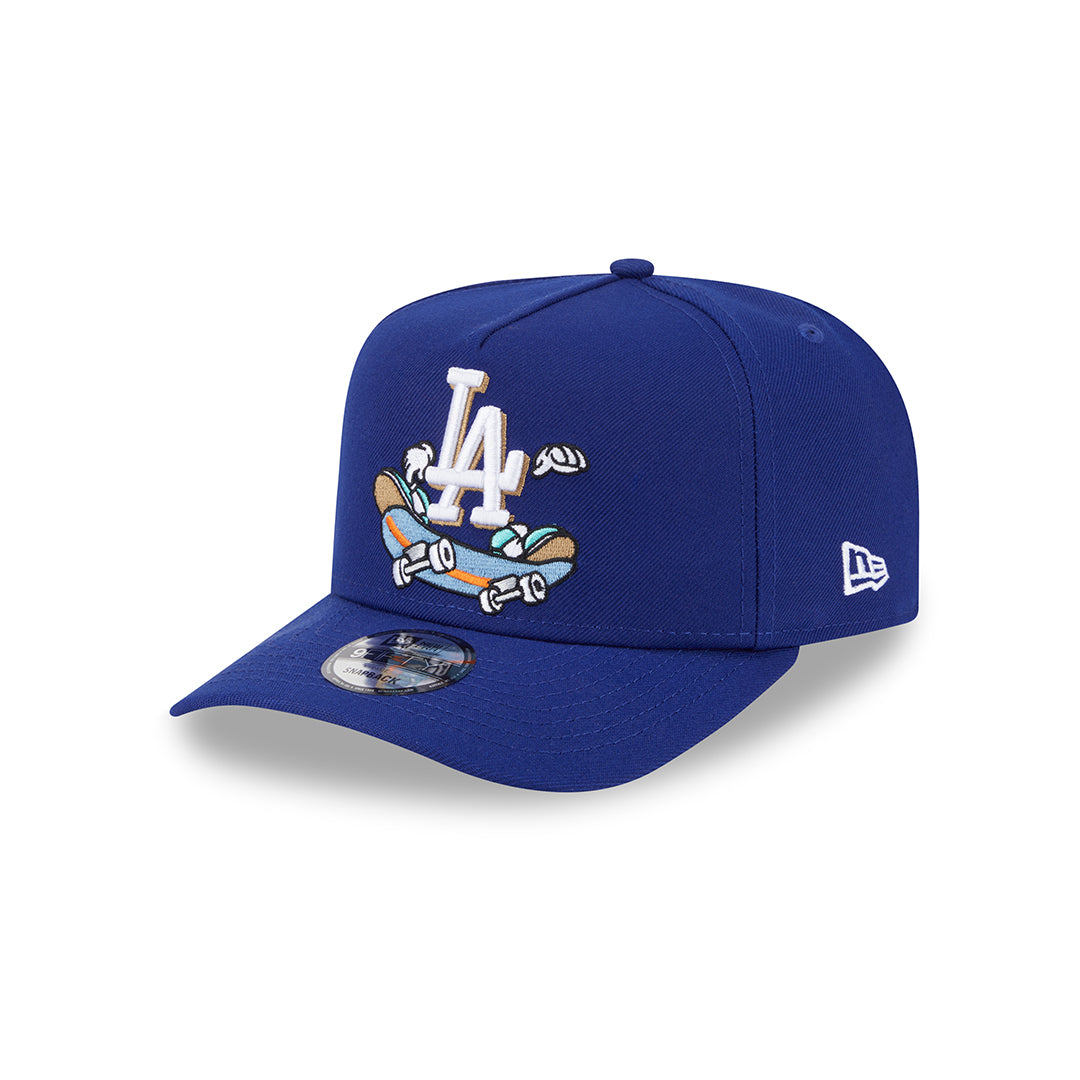 Los Angeles Dodgers Cartoon Team Color 9Fifty A-Frame Snapback