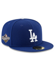 Los Angeles Dodgers 2025 World Series Side Patch Team Color 59Fifty Fitted