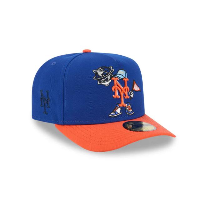 New York Mets Cartoon Team Color 9Fifty A-Frame Snapback