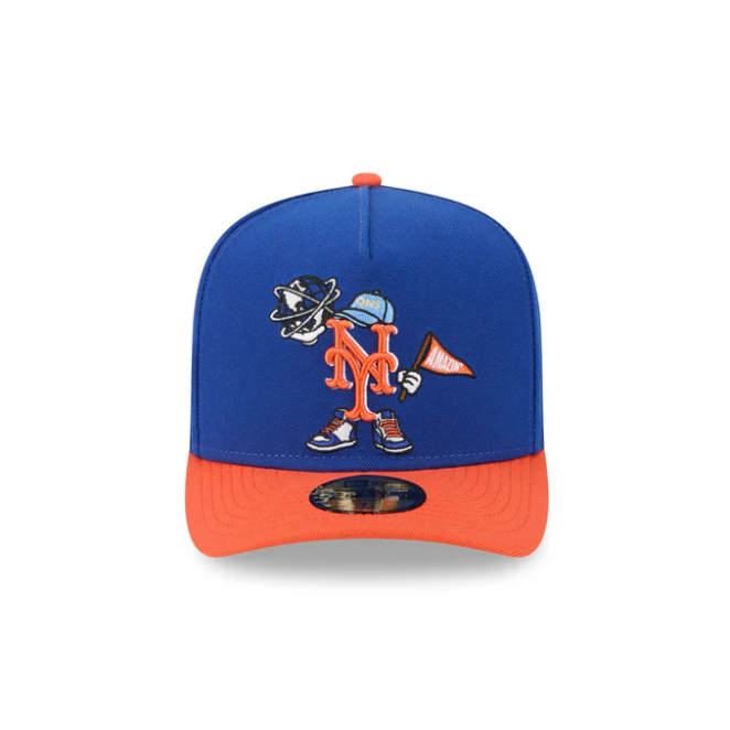 New York Mets Cartoon Team Color 9Fifty A-Frame Snapback