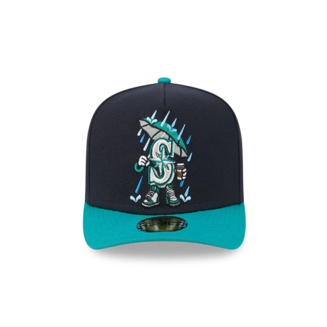 Seattle Mariners Cartoon Team Color 9Fifty A-Frame Snapback