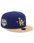 Los Angeles Dodgers 2026 Gold Collection 2025 World Series Champions Sidepatch 9Fifty Snapback