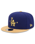 Los Angeles Dodgers 2026 Gold Collection 2025 World Series Champions Sidepatch 9Fifty Snapback