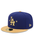 Los Angeles Dodgers 2026 Gold Collection 2025 World Series Champions Sidepatch 59Fifty Fitted