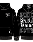 Pro Standard Las Vegas Raiders Billboard Drop Shoulder Black Hoody