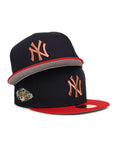 New York Yankees Navy Scarlet Red 2 Tone 2011 All Star Game SP 59Fifty Fitted