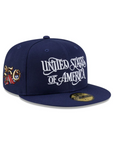 USA Script Navy 250th Anniversary SP 59Fifty Fitted