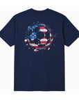 USA Soccer Ball Graphic Tee – Navy