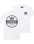 CrownMinded Twin Shot Established Graphic Tee - White